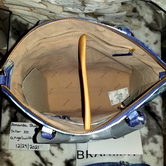 Brahmin Chambray Large Duxbury NEW WITH TAG - Picture 8 of 8